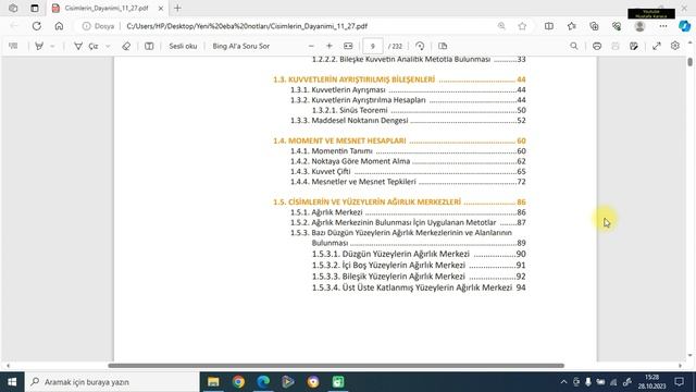 Cisimlerin Dayanımı Eğitim Setine Giriş смотреть онлайн