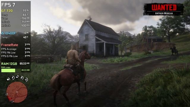 GT 720 | Red Dead Redemption 2 - 1080p, 900p, 720p, 540p, 360p, 144p смотреть онлайн