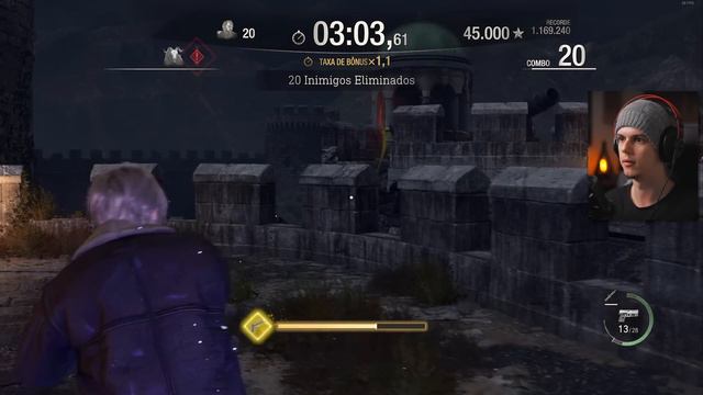 Leon em Todos os Mapas com +1.000.000 de PONTOS! (S++) - RESIDENT EVIL 4 REMAKE | The Mercenaries смотреть онлайн