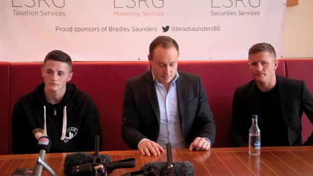 BRADLEY SAUNDERS, JOSH LEATHER & FRANCIS WARREN - CLASH OF THE CLANS (NEWCASTLE - MARCH 29) смотреть онлайн