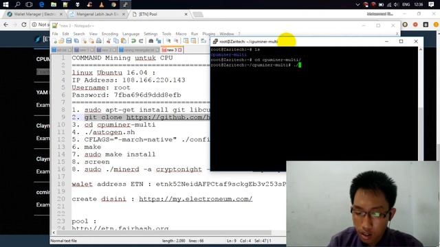Cara Mining ETN menggunakan minerd di VPS Ubuntu смотреть онлайн