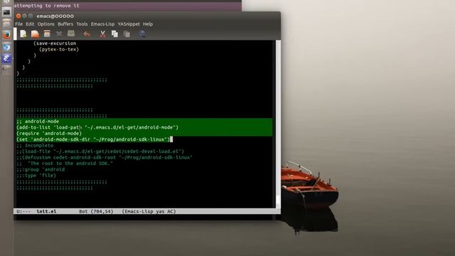 EMACS IDE para Java para Android смотреть онлайн