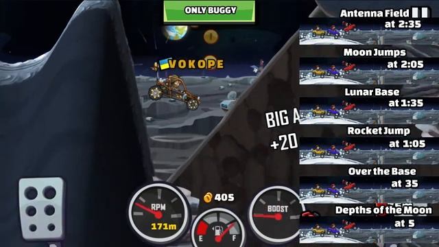 Hill Climb Racing 2 - STREAM! New Public Event (Moons Of Mischief) смотреть онлайн