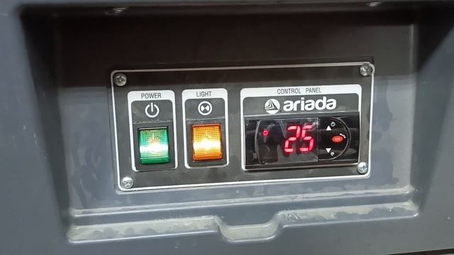 настройка контроллера фирмы CAREL. Холодильник Ariada