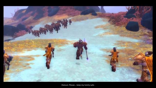 Velen escapes from Argus - WoW Legion 7.3 Cutscene HD смотреть онлайн