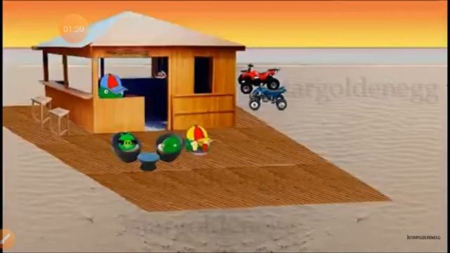 Reagindo ao angry birds Summer on Beach part 1 e 2 смотреть онлайн