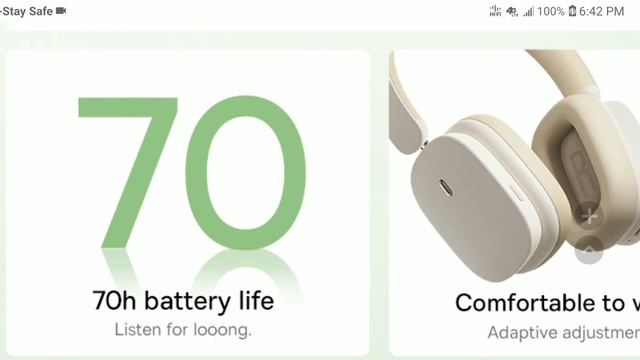 Baseus Bowie H1 Headset Debuts As A New Hybrid ANC Headset Rated For Up To 70 Hours Of Battery Life