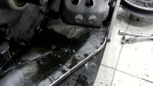 Замена масла в трансмиссии Снегоход Arctic ket Z-1