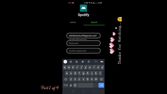Building my own Spotify..|| Part 1 of 4 || Android Studio || Firebase смотреть онлайн