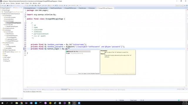Selenium Framework - Part 12 - Constructing Page Layers & Understanding Method Chaining смотреть онлайн