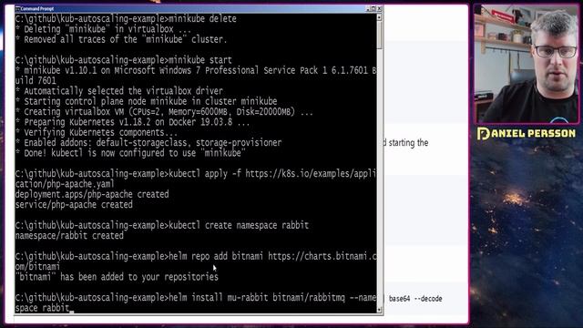 Autoscaling Kubernetes using RabbitMQ смотреть онлайн