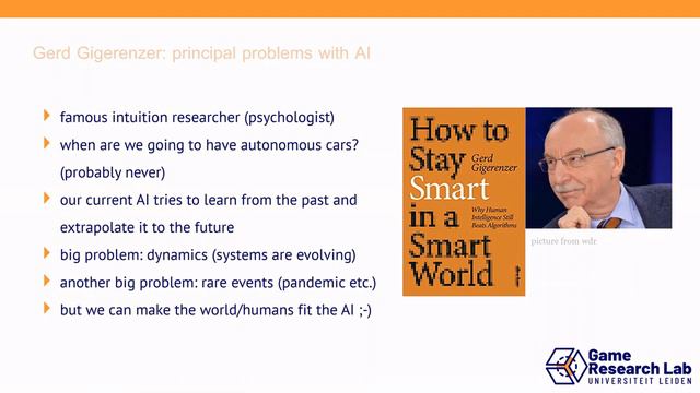 Mike Preuss on "In the eye of the storm? Where are we going with game AI?" | Game AI Meetup 1-3-23 смотреть онлайн