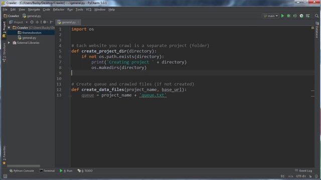 Python Web Crawler Tutorial - 2 - Queue and Crawled Files смотреть онлайн