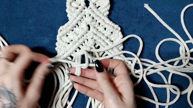 makrama - choinka XL / macrame - Christmas tree XL смотреть онлайн