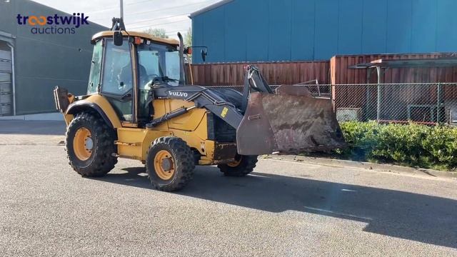 Backhoe loader - Volvo BL60B - Auction 38517 - lot 11 смотреть онлайн