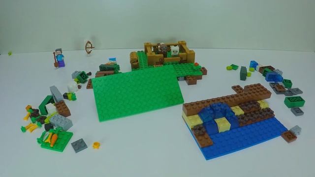 LEGO Minecraft 21114 - The Farm - Stop Motion Build смотреть онлайн