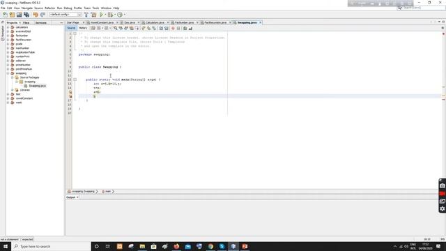 swapping two numbers without using third variable | swapping two numbers in java | swapping program смотреть онлайн