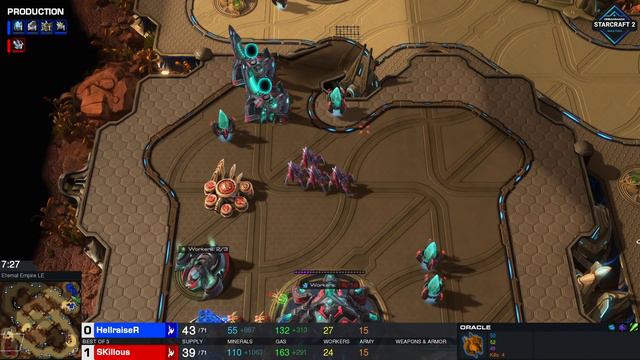 [SC2] DH Masters 2020 Summer | SKillous (P) vs. Hellraiser (P) | EU Challenger смотреть онлайн