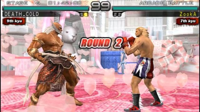 Tekken 5: Dark Resurrection (PC/PSP Emulator) - Jinpachi gameplay смотреть онлайн
