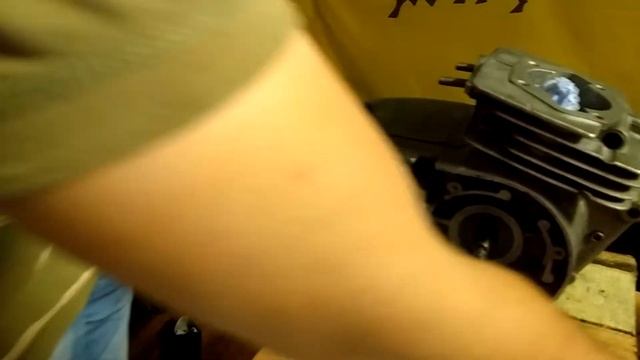 Завершающий этап сборки двигателя. смотреть онлайн