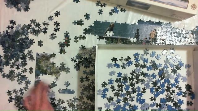 Победа пазла. Хук левым нижним углом. STEP Puzzle Travel collection 3000 #4 смотреть онлайн