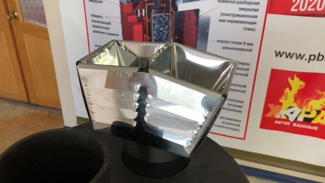 Обзор паровой пушки + фильтра для закрытой каменки в банной печи Жара-Услада смотреть онлайн