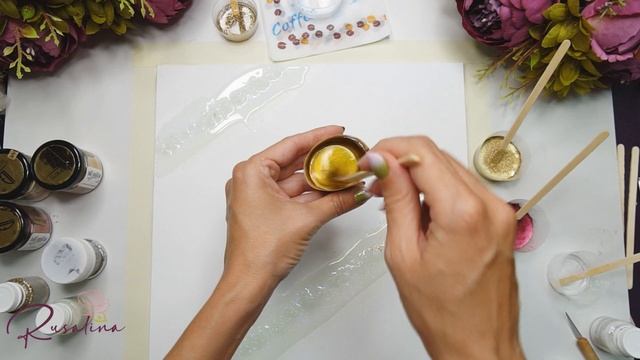 Рисуем картину смолой | ResinArt