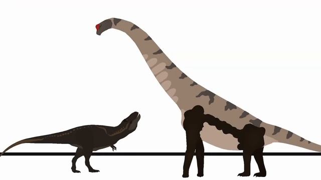 T-Rex VS Brachiosaurus [Stick Nodes] смотреть онлайн