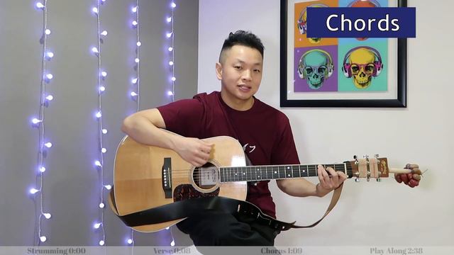 Hero - Enrique Iglesias - Guitar Tutorial EASY! смотреть онлайн