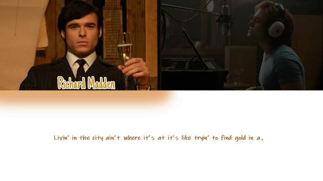 TARON EGERTON AND RICHARD MADDEN - 'HONKY CAT' (COLORED LYRICS/VISUALISER) смотреть онлайн