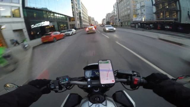 Honda CB650R | City Ride | GoPro | 4K | Black Widow Full System Exhaust | смотреть онлайн