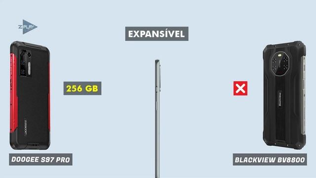 DOOGEE S97 PRO VS BLACKVIEW BV8800 - COMPARAÇÃO E PREÇOS смотреть онлайн