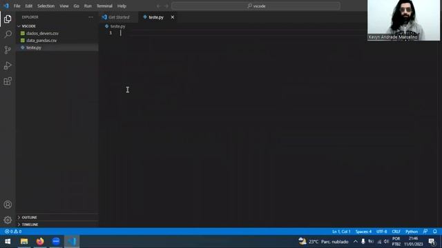 Instalando Python e VS Code + Lendo primeiro .csv смотреть онлайн