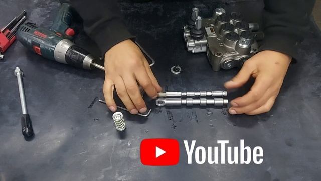 ✅Como cambiar el spool de una válvula hidráulica monoblock 40 lts? смотреть онлайн