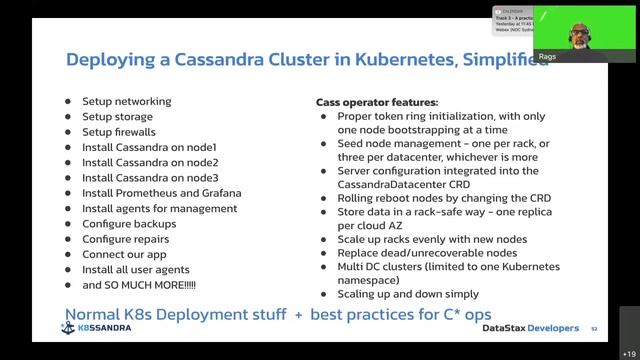 A practical approach to operating Data Service tiers on Kubernetes - Rags Srinivas - NDC Sydney 202 смотреть онлайн
