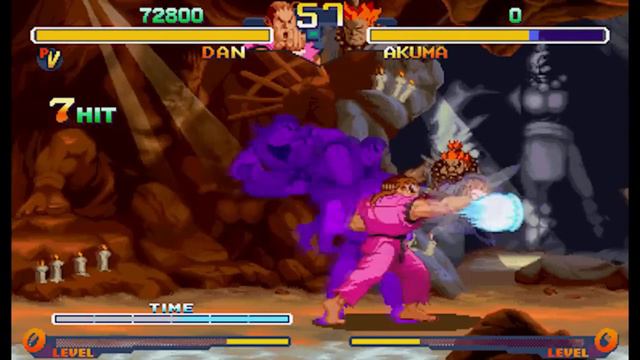 Street Fighter Alpha 2 - Dan Custom Combos - ストリートファイター Zero 2 смотреть онлайн