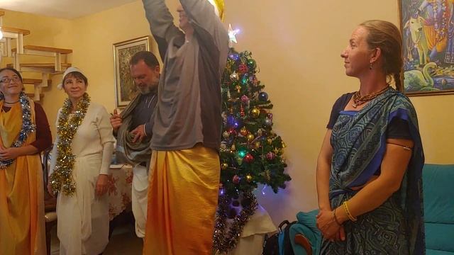 Сценка в Новогодней вечеринке в Беер Шеве у Павани 29.12.2021 смотреть онлайн