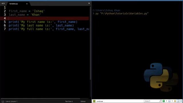 Python - Variables - #2 смотреть онлайн