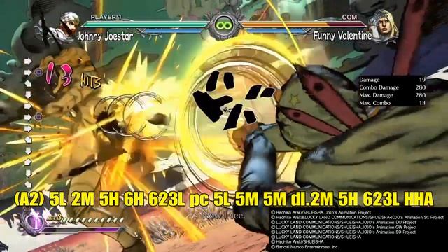Johnny Joestar Combos | Jojo's Bizarre Adventure All Star Battle R смотреть онлайн