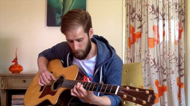 First Day Of My Life (Bright Eyes) - Acoustic Guitar Solo Cover смотреть онлайн
