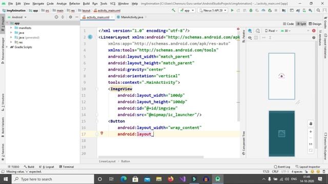 Android Studio Tutorial How to rotate image in Android Studio смотреть онлайн
