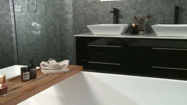 Chadwick Vanity Black Stylish Cabinet Wall Basin Stone 1500 [fontaineind.com.au] смотреть онлайн