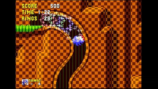 Sonic 1 on PSX (demo) смотреть онлайн