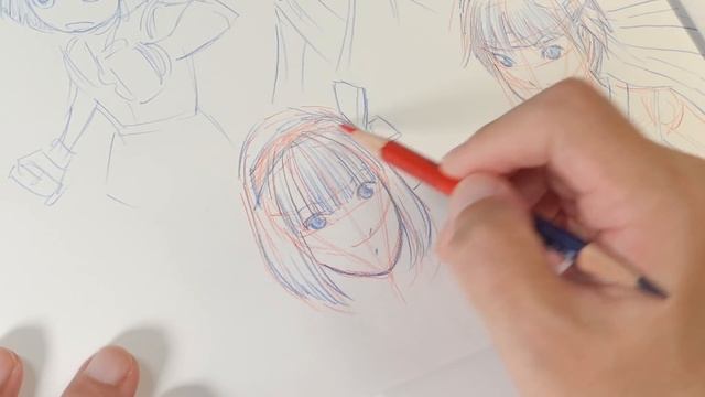 キャラクターデザイン　ハチマキ娘　Drawing : Character Design смотреть онлайн