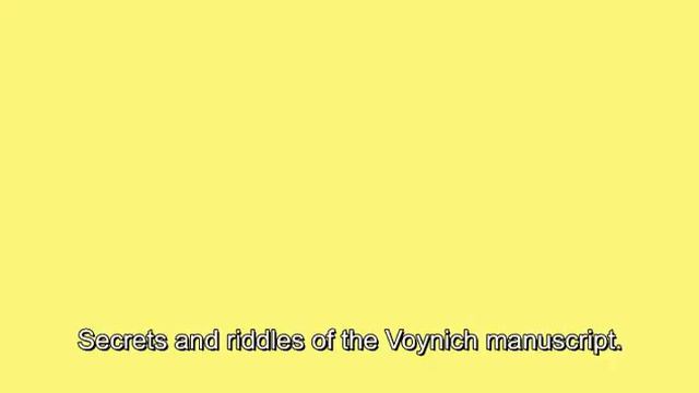 Voynich Manuscript, Translated From The Dictionary  9 S