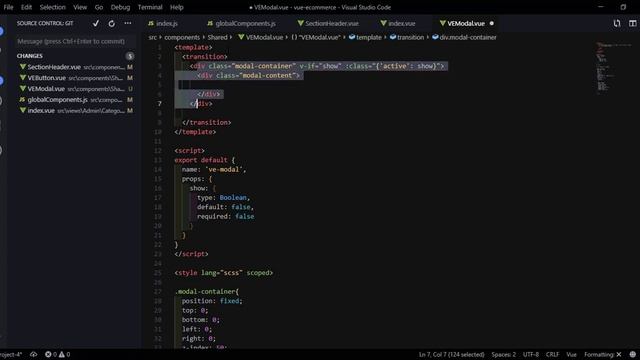 20-Let's Code - project 4 (Vue + Firebase) - Modal component (part-3) [Arabic] смотреть онлайн