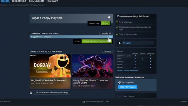 Cómo DESCARGAR POPPY PLAYTIME 3 para PC | Tutorial de Descarga смотреть онлайн