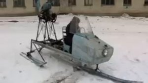 аэросани с двигателем от мотоцикла урал