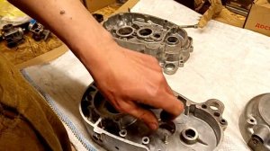 Переделка двигателя  мопеда Карпаты V50M на ножное переключение. Часть 2