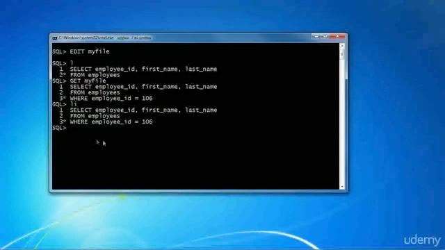 4 Vistazo a SQLPlus Curso Oracle - UDEMY смотреть онлайн